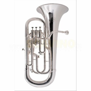 Besson BE165 Euphonium Argentato 4 Pistoni