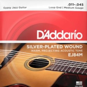 D'addario EJ84M Set corde Gypsy Jazz