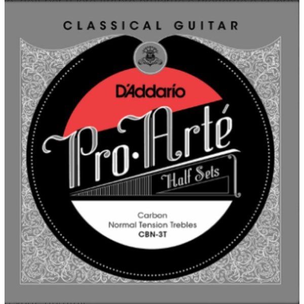 D'Addario CBH-3T ProArté Set Nylon Carbon Treble