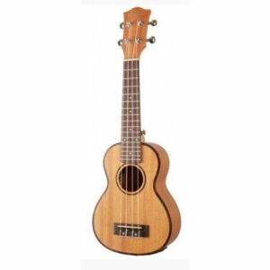 CASCHA HH2026E UKULELE SOPRANO MAHOGANY + PICKUP