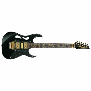 Ibanez PIA3761-XB Onyx Black STEVE VAI Signature Model con Astuccio