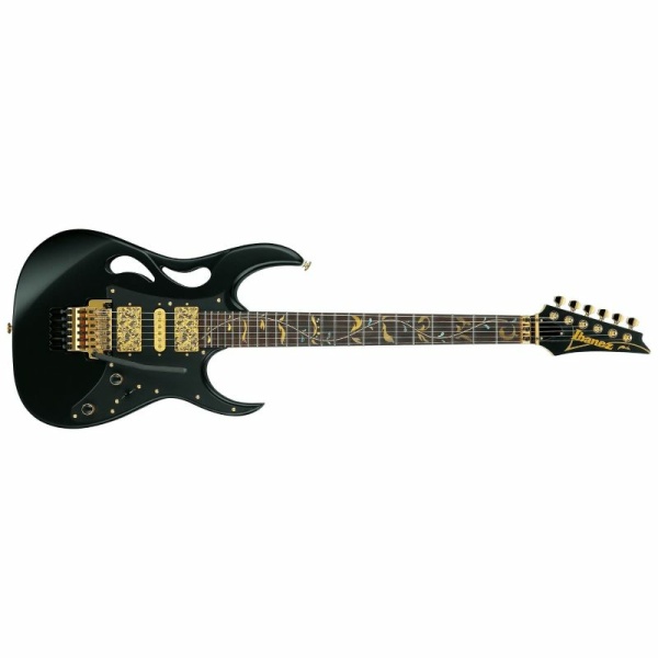 Ibanez PIA3761-XB Onyx Black STEVE VAI Signature Model con Astuccio