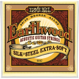 Ernie Ball 2047 Earthwood Silk & Steel Bronze 10-50