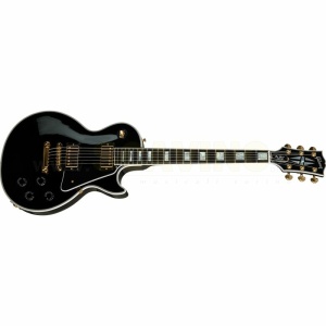 Gibson Les Paul Custom Ebony W/ Ebony Fingerboard Gloss