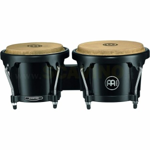 Meinl HB50 BK Bongo in ABS Nero pelli naturali