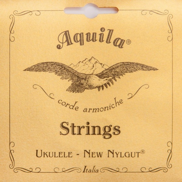 Aquila 5U Set Corde Ukulele Soprano Low G Nylgut