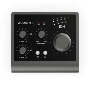 Audient ID4 MK2 Interfaccia audio usb bus powered 2 in 2 out con scroll control