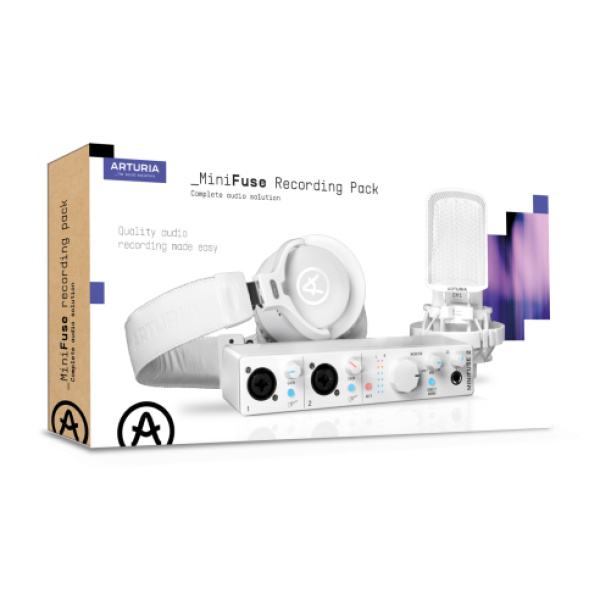 ARTURIA MINIFUSE RECODING PACK WHITE