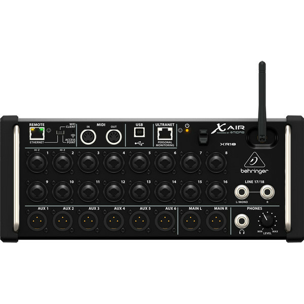 BEHRINGER XR18 DIGITAL MIXER 18 CANALI WIFI REMOTE CONTROL