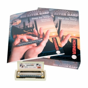 HOHNER BIG RIVER STEP BY STEP PACK: ARMONICA + MANUALE IN ITALIANO