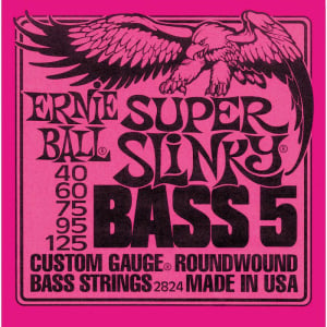 ERNIE BALL 2824 5 CORDE BASSO - SUPER SLINKY 40-125