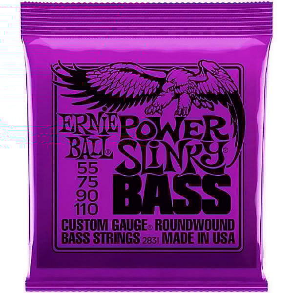 ERNIE BALL 2831 4 CORDE BASSO - POWER SLINKY - 55-110