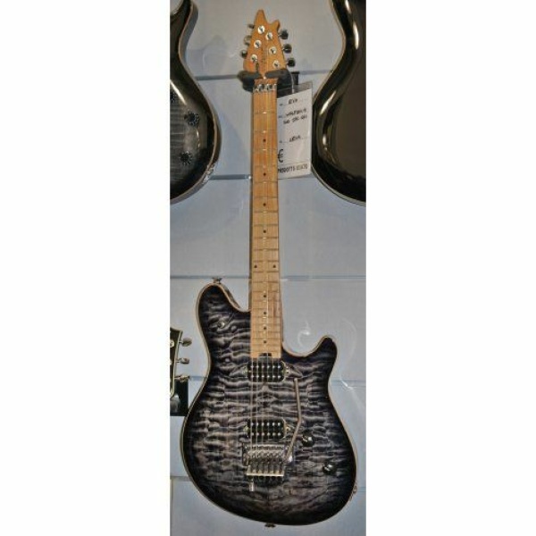 EVH WOLFGANG WG SPC QM BAKED MAPLE FB CHARCOAL BURST