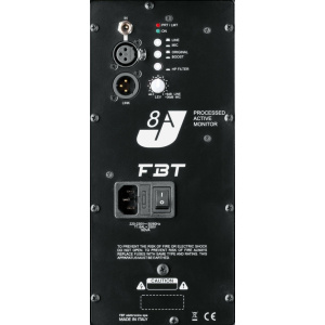 FBT J8A CASSA ATTIVA 2 VIE 8"/1" 200+50W - NERO