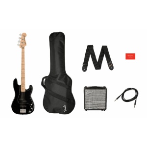 Squier Affinity Precision Bass PJ Pack Black