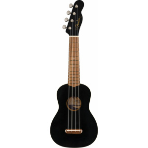 Fender Venice Soprano Ukulele Black