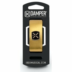 IBOX MUSICAL DAMPER DM SM02 METALLIC GOLD LEATHER