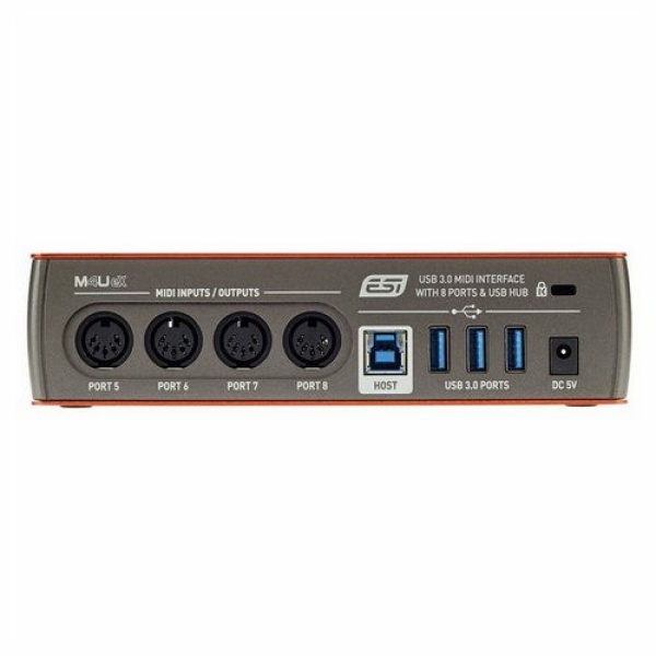 ESI M4U eX INTERFACCIA MIDI USB 3.0 8 PORTE