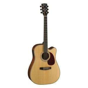 CORT MR710F DREADNOUGHT ELECTROACOUSTIC CUTWAY NATURAL SATIN