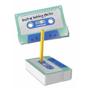 ROCKET CAS-SET SET STICKY NOTES E MATITA