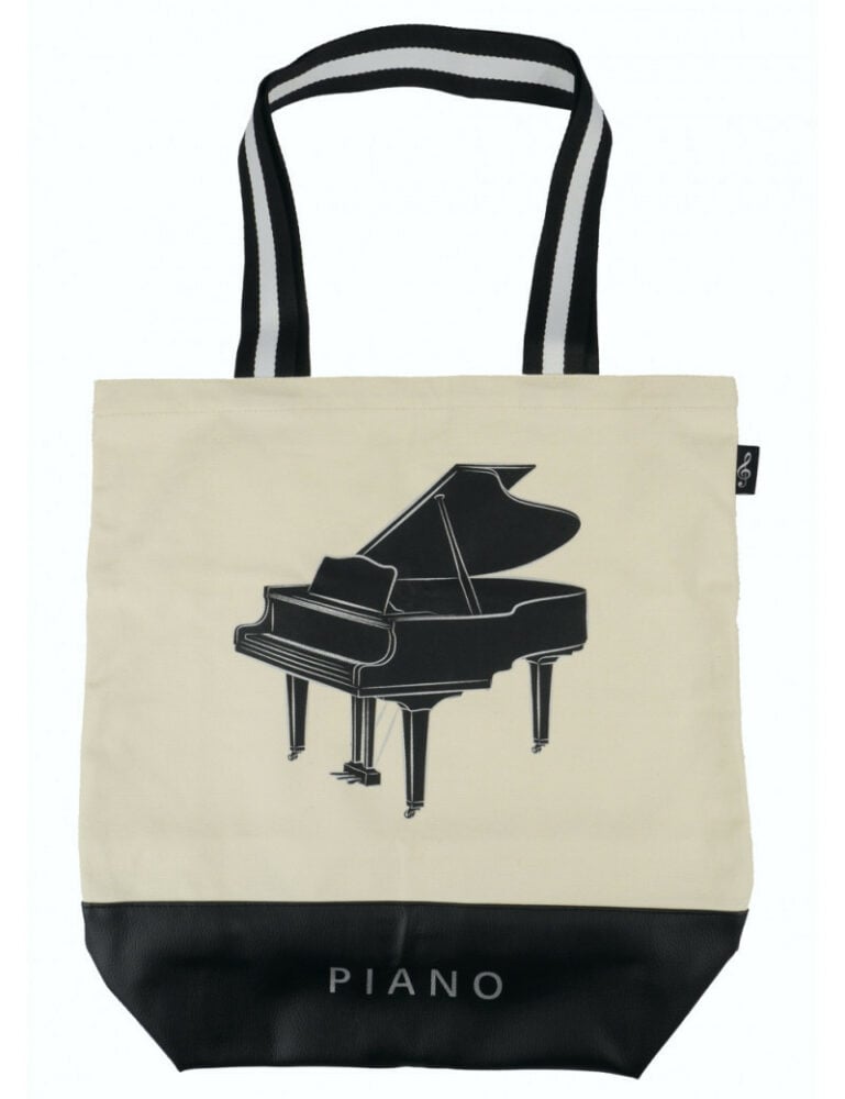 A-Gifty B 3061 Borsa spesa avorio piano a coda