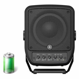 Yamaha Stagepas 100BTR Amplificatore Portatile Bluetooth 100W con Batteria