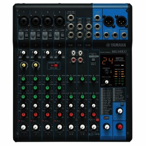 Yamaha MG10XU Mixer 10 Canali USB con Alimentazione Phantom ed Effetti