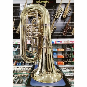 usato Eastman BBB562 Tuba in Sib 4 Cilindri Laccata