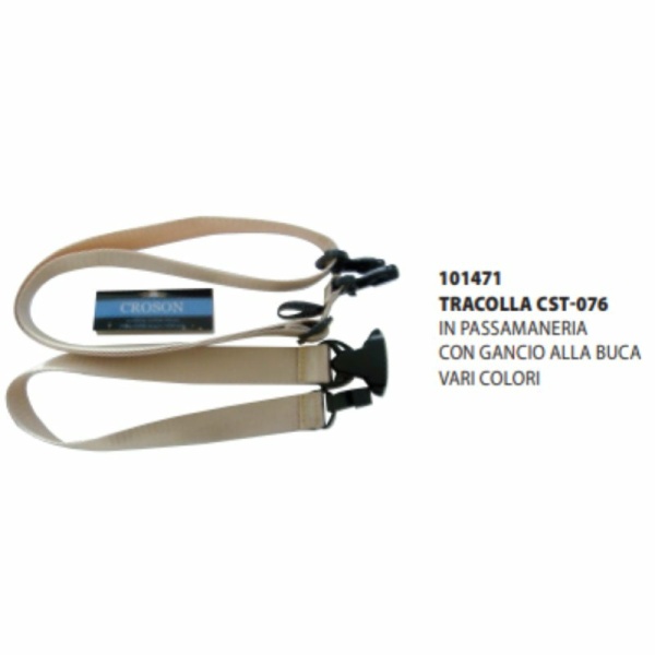TRACOLLA CST-076 per chitarra flamenca gancio alla buca