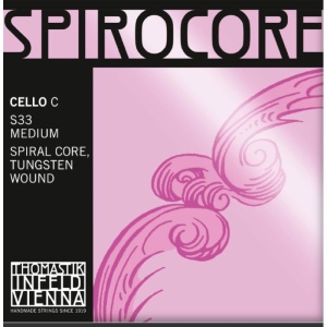 Thomastik S33 Spirocore Do Violoncello Wolfram/Tungsteno Medium