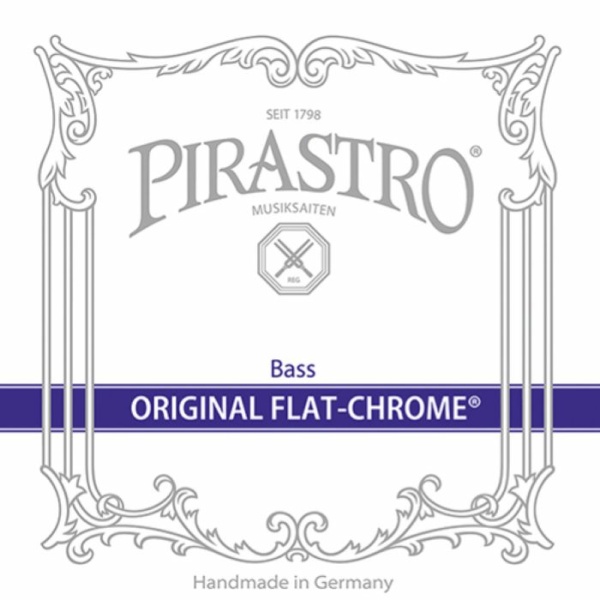 PIRASTRO CB ORIGINAL FLAT-CHROME 1SOL ORCHESTRA 347120