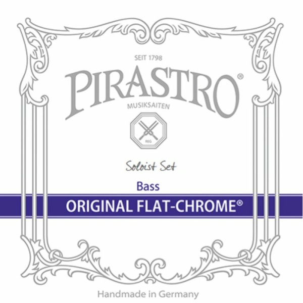 PIRASTRO CB ORIGINAL FLAT-CHROME SOLO 0MUTA 347000