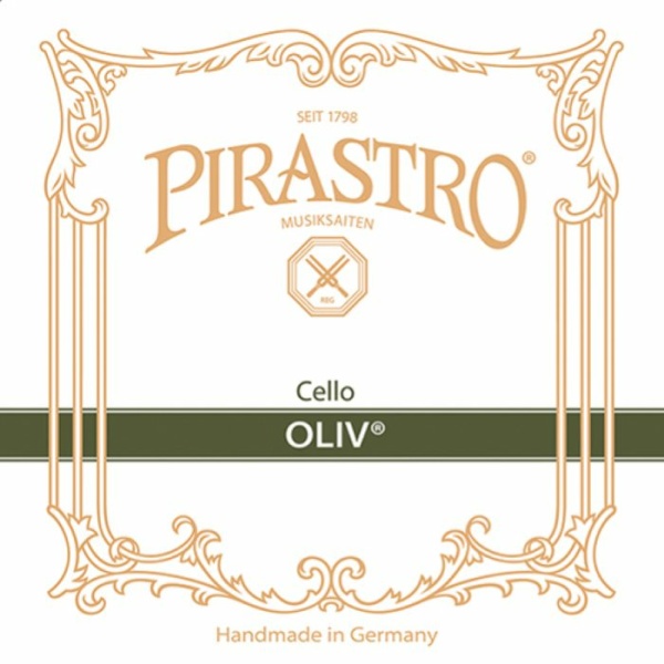PIRASTRO VC OLIV 3SOL BUDELLO/ARGENTO 28 1/2 231340 OK MUTA!