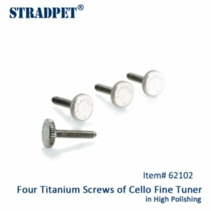 STRADPET TITANIO SET 4 VITI DA 15mm LUDICE