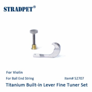 STRADPET TITANIO TIRACANTINO VIOLINO LEVER AVVITATO LUCIDO