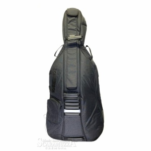 BORSA VIOLONCELLO 4/4 30 MM CON RUOTE DELUXE NERO