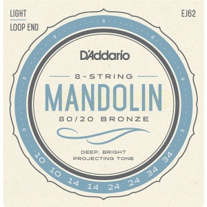 D'Addario EJ62 Muta per Mandolino 10-34