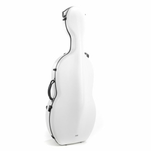 GEWA ASTUCCIO VIOLONCELLO 4/4 POLICARBONATO PURE 4.6 BIANCO CON RUOTE