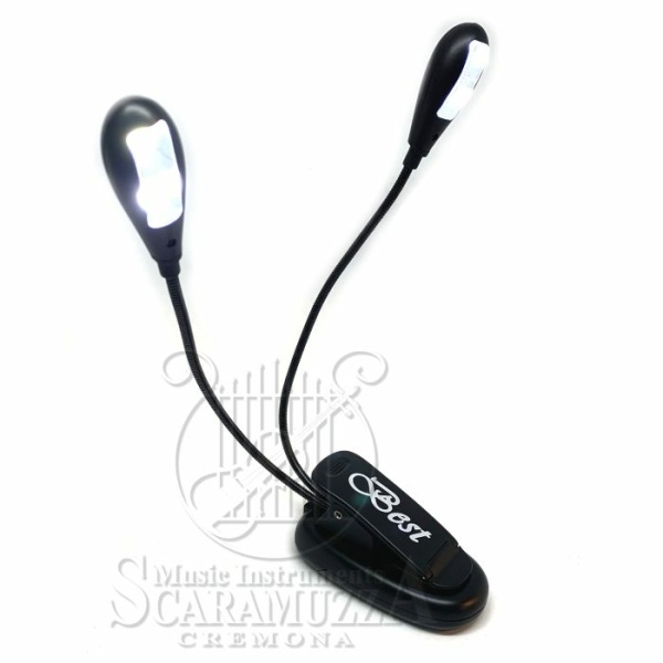 LAMPADA A BRACCETTI FLEX CON 4LED BL-204BK