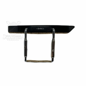 MENTONIERA VIOLINO 4/4 SOTTILE E PIATTA EBANO