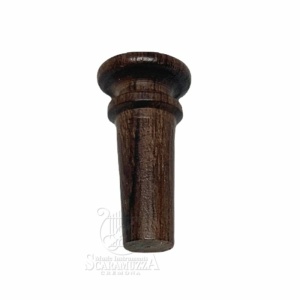 BOTTONE VIOLINO 4/4 PALISSANDRO CON 3 SCANALATURE