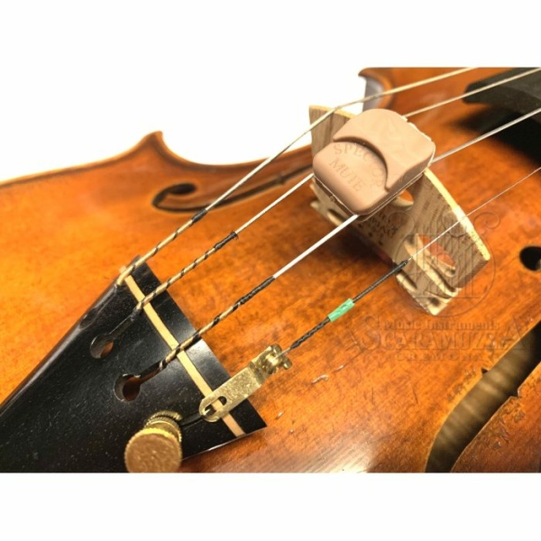 D'ADDARIO SORDINA SPECTOR PER VIOLINO COLORE RAME