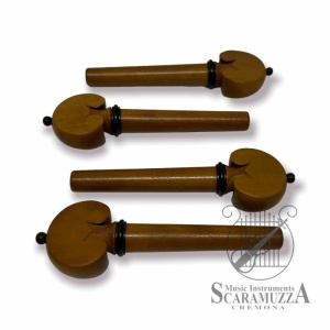 PIROLI VIOLINO 4/4 CUORE BOSSO MEDIUM SET 4 PEZZI