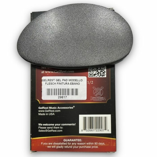 GELREST GEL PAD MODELLO FLESCH FINITURA EBANO