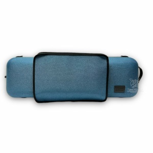 GEWA ASTUCCIO VIOLINO REGOLABILE 1/2-4/4 RETTANGOLARE BIO-A BLUE