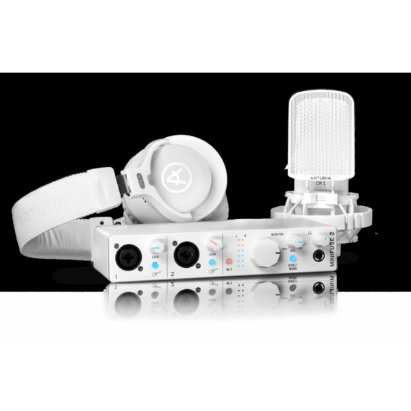 ARTURIA MINIFUSE 2 RECORDING PACK - WHITE
