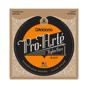 D'ADDARIO EJ43 PRO ARTE' NYLON - LIGHT TENSION