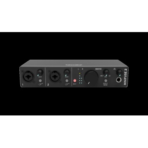 ARTURIA MINIFUSE 2 Interfaccia Audio USB C 2 In Combo e 2 Out Nera