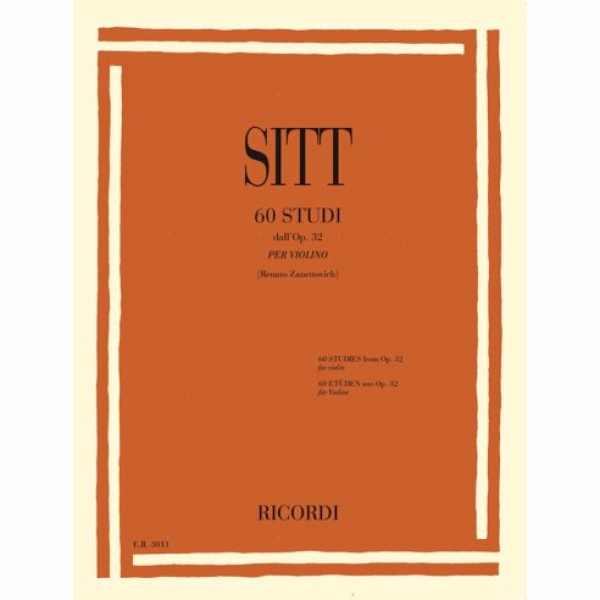 SITT 60 STUDI OP. 32 PER VIOLINO