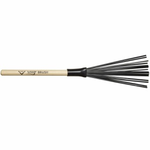 Vater VWB ''Whip Brush'' - Impugnatura in Hickory/Setole in Poly non retraibili